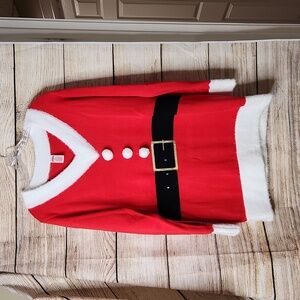 Womens Santa Sweater Dress